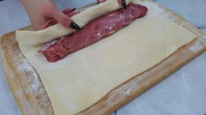 Просто заверните мясо в тесто! Я готова готовить это каждый день!