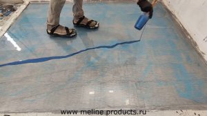 Набор №2. Эпоксидный наливной пол своими руками. Простота нанесения. Metally epoxy 3:1.