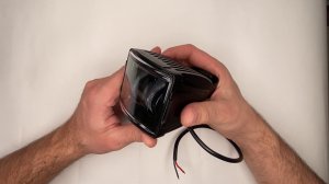 Распаковка: LED фара 30 Ватт с СТГ