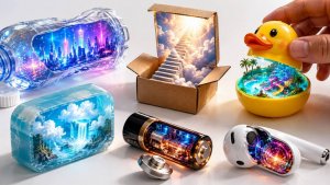 Что внутри обычных предметов? 🧠✨ Невероятные скрытые миры | ИИ-анимация как в мультики