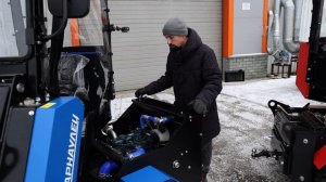Двигатель KUBOTA на мини-погрузчик «Барнаулец-500»