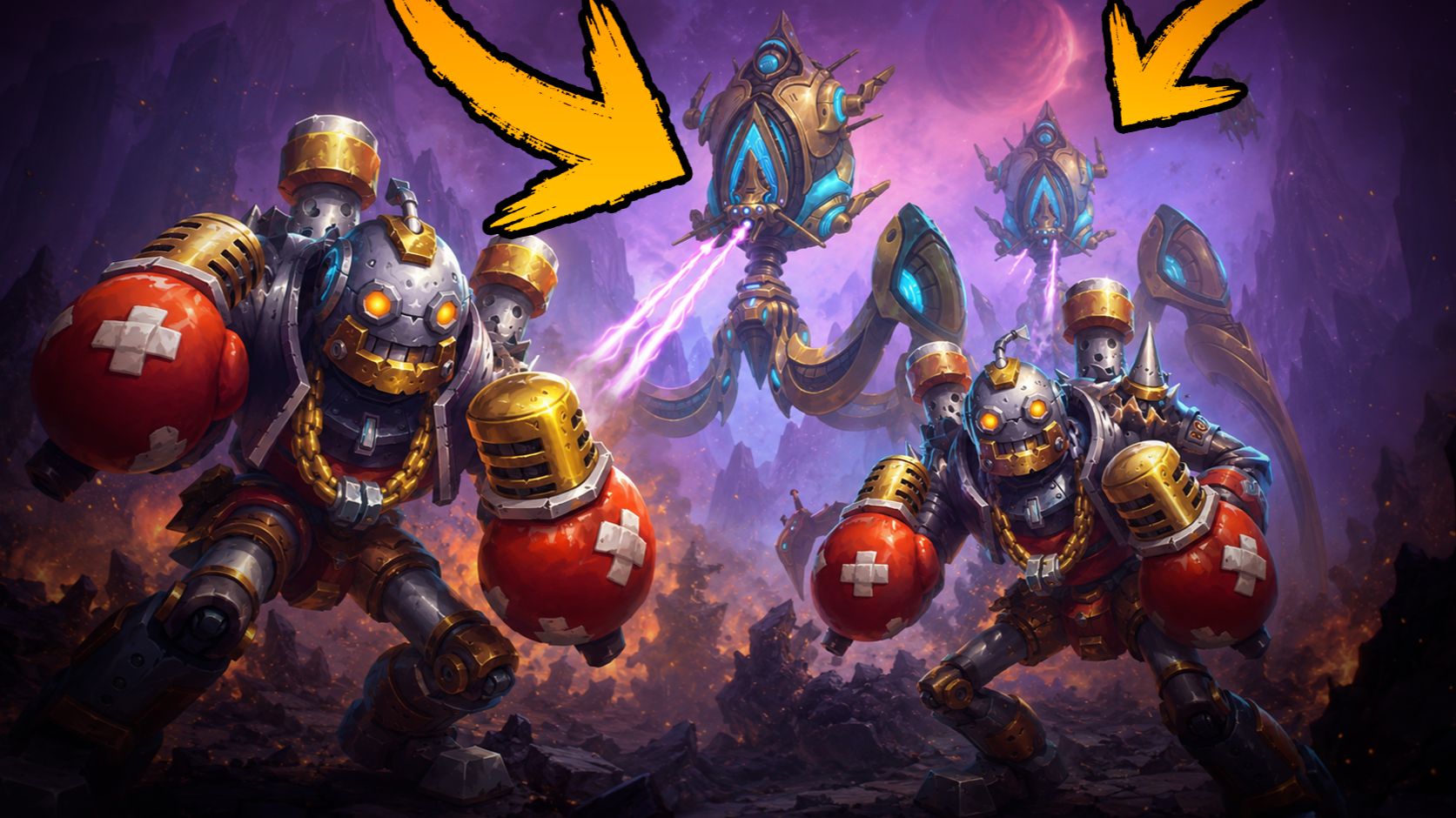 КОЛОССАЛЬНЫЙ МЕХАНИЧСКИЙ БИЛД! [ Fritterus / Hearthstone: Поля Сражений ]