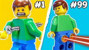 Самые НЕВЕРОЯТНЫЕ СПОСОБЫ уничтожить МИНИФИГУРКУ LEGO !