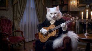 Отцвели уж давно хризантемы в саду [Поют коты!]