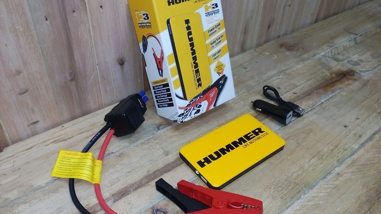 Повербанк Hummer Jump Starter | Пусковое устройство H1,H2, H3 ТЕСТ!!! смотреть онлайн
