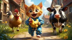 Мультики для детей.Ферма котенка