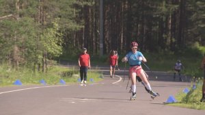 Юные серовские лыжники проверили свои силы в соревнования по лыжероллерам