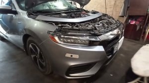 Установка парктроников на 8 датчиков на Honda Insight