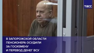 В Запорожской области пенсионера осудили за госизмену и перевод денег ВСУ