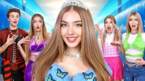 Экстремальный Мейковер из Ботанши в Популярную Принцессу! Никто в Школе Не Знал Мой Секрет Тим Тин