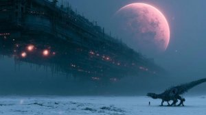 Футуристический научно-фантастический саундскейп Железный Рекс часа