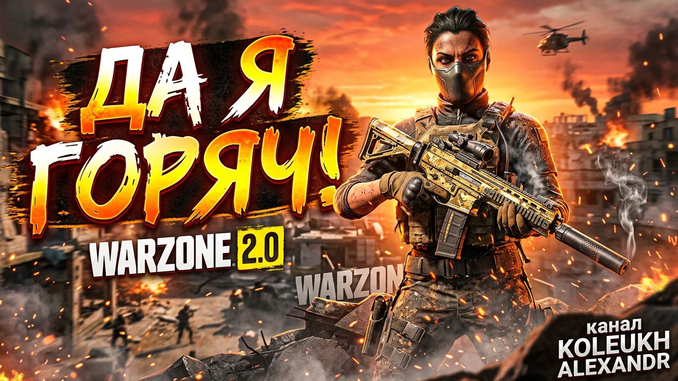 Call of Duty Warzone - ГОРЯЧИЙ ЧЕЛ В СОЛО! смотреть онлайн