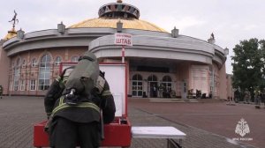 В краевом цирке в Хабаровске прошли пожарно-тактические учения