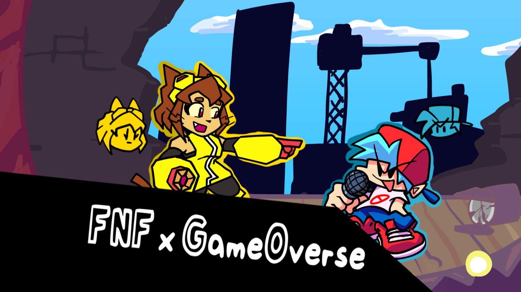 FNF x GameOverse смотреть онлайн