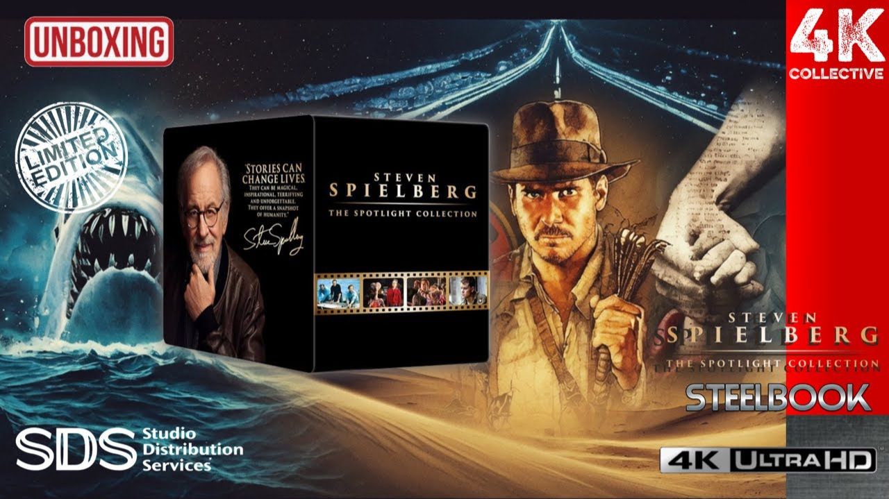 Steven Spielberg The Spotlight Collection - 4K Ultra HD Blu-Ray Limited Edition