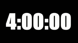 4 HOUR TIMER • 240 MINUTE COUNTDOWN TIMER ⏰ LOUD ALARM ⏰