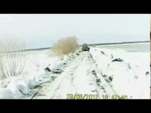 03.04.2014 Очистка от снега подъездных путей «Урочище ТАИ»