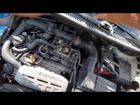 ЗАМЕНА датчиков ТЕМПЕРАТУРЫ на VW 1.4 Tsi ошибка P2185