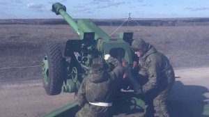 В ЮВО завершены тренировки салютных расчетов к ДЗО