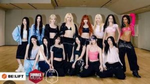 LE SSERAFIM x ILLIT x KATSEYE ‘ICONIC BY MISTAKE’ Dance Practice Mirror