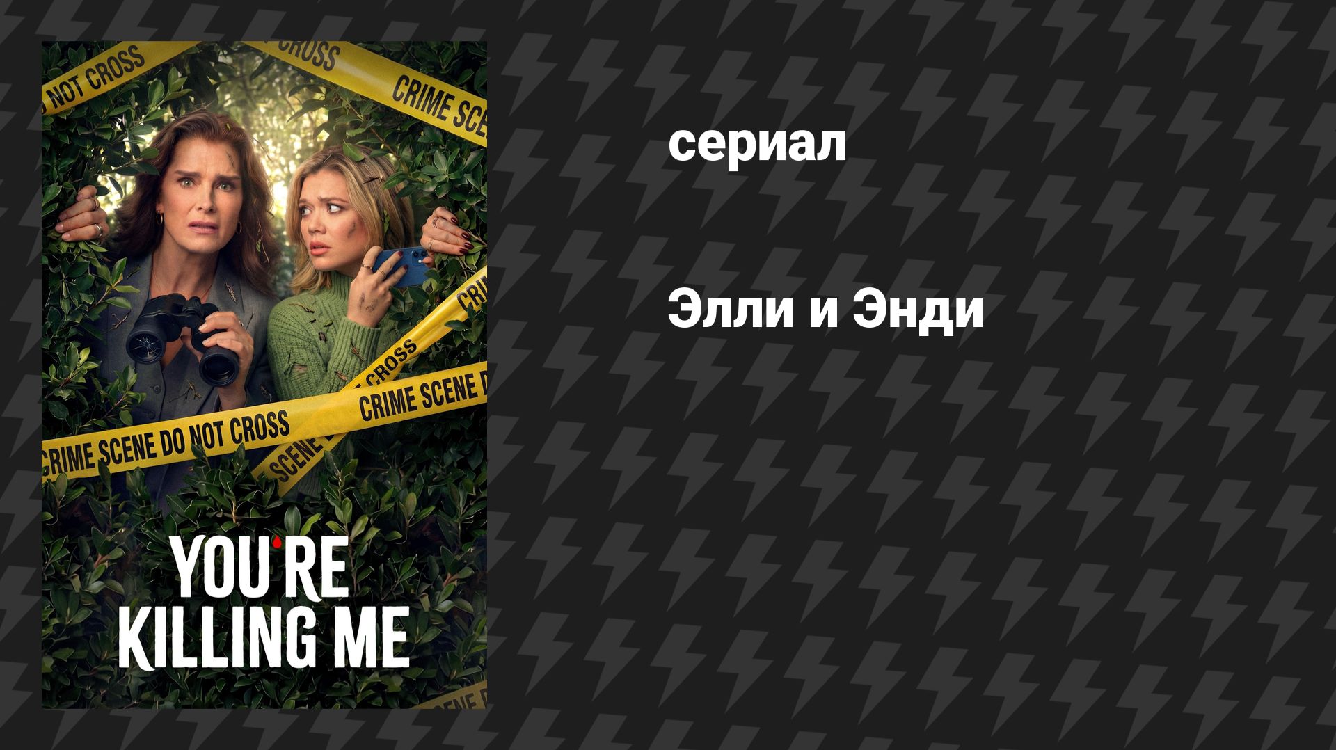 Элли и Энди 5 серия «Идеальное алиби» (сериал, 2026) смотреть онлайн