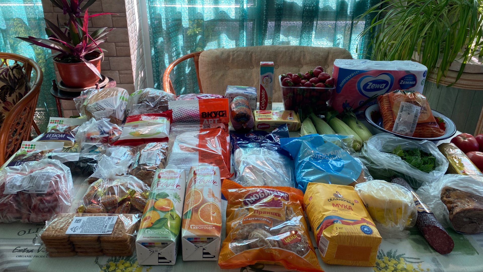#Покупки продуктов на рынке и в Пятерочке🛍️🛒 смотреть онлайн