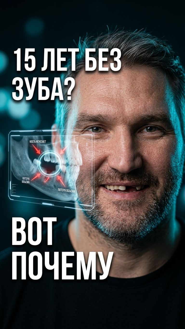 Овечкин 15 лет без зуба: почему вам нельзя повторять. Имплантация зубов, атрофия кости