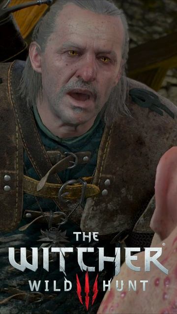 «Холера, не красавец!» Вердикт Весемира. The Witcher 3 - Wild Hunt #shorts