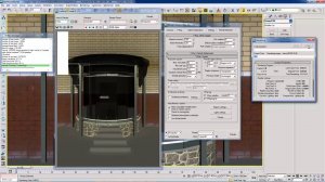 Освещение V-ray входной стеклянной группы в 3D Max - часть 2 - освещение экстерьера