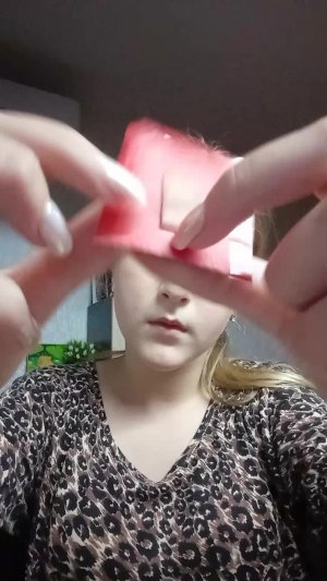 распаковка самодельных масочек 2