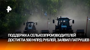 Патрушев: поддержка сельхозпроизводителей достигла 500 млрд рублей