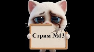 13-й стрим: когда всё пошло не по плану
