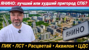 Плюсы и минусы жизни от жителей Янино Ленинградской области ПИК ЛСТ Расцветай Аквилон ЦДС
