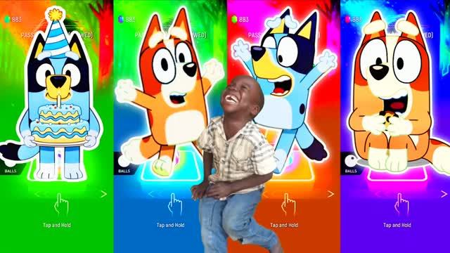 💙 БЛУИ И БИНГО В ТАЙС ХОП! 🔥 Супер-весёлое и залипательное приключение 🐾✨ #блуи смотреть онлайн
