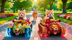 🐾 Мама-кошка подстригает шерсть на ферме и делает тигровую шапку для котят дома🐾🎩🐯