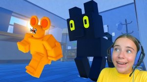 ПОБЕГ ОТ ОГРОМНОЙ КОШКИ в ROBLOX!