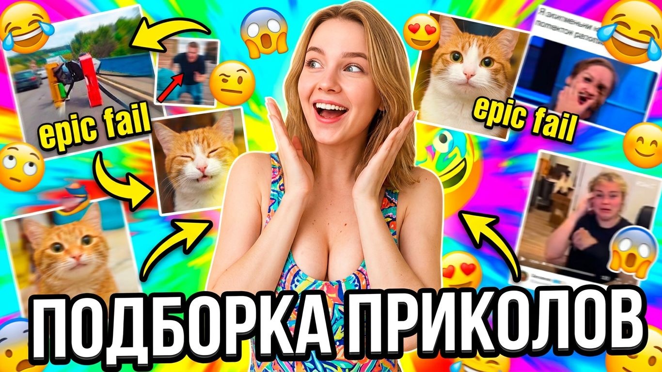 Вирусные СМЕШНЫЕ ролики, которые ВСЕ ПЕРЕСЫЛАЮТ в чатах ТОП ПОДБОРКА Смешного Видео 2026