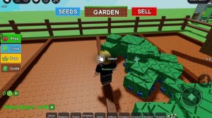 играю в roblox игру GROY GARDEN 1 часть