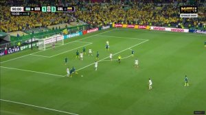 Яркий момент матча Узбекистан - Колумбия Чемпионата мира по футболу 2026
