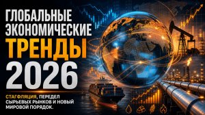 Глобальные экономические тренды 2026. Стагфляция и передел сырьевых рынков