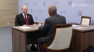 Путин поблагодарил Минниханова за саммит в Казани