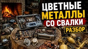 РАЗБОР НАХОДОК СО СВАЛКИ! СКОЛЬКО ЦВЕТНОГО МЕТАЛЛА СКРЫВАЛ ЭТОТ МУСОР?