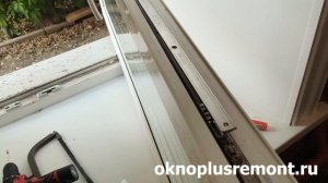 Как поменять редуктор на пластиковом окне Roto