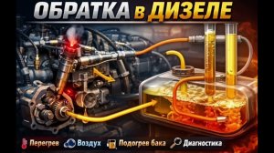 Обратка в дизеле: зачем возвращается топливо