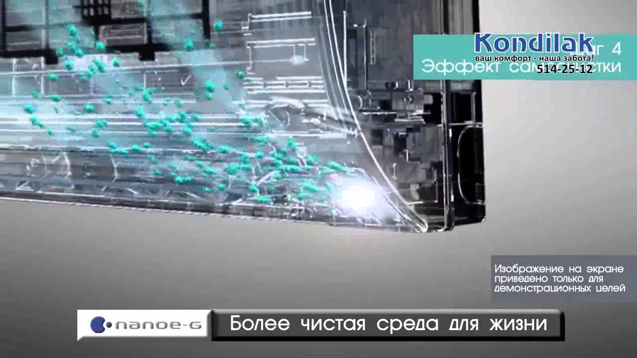 Кондиционеры Panasoic 2014: система Nanoe G panasonic2.mp4 смотреть онлайн