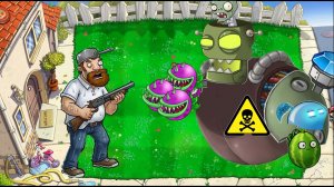 Растения против Зомби PvZ Hybrid Remake v0.22  [14] битва прохождение топ