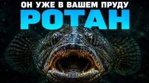 Ротан - инвазивный захватчик, уничтожает водоёмы, его никто не может остановить