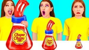 Большая, Средняя или Маленькая Тарелка Челлендж | Вкусные Рецепты с Едой