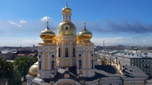 Подъем на смотровую площадку колокольни Владимирского собора в Санкт-Петербурге