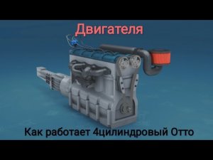 Двигателя Как работает 4цилиндровый Отто